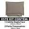 Colcha Cobre Leito Casal kit 3 peças Dupla Face Microfibra Soft Ultrassônico - Camesa - Marca Camesa
