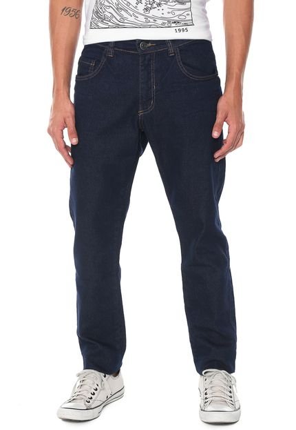 Calça Jeans Polo Wear Slim Lisa Azul-marinho - Marca Polo Wear
