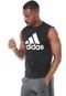 Regata adidas Performance Mh Bos Tee Preta - Marca adidas Performance