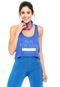 Regata Cropped Colcci Fitness Estampada Azul - Marca Colcci Fitness