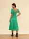 Vestido Laise Bufante Verde - Marca Aura