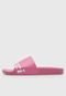 Chinelo Slide Colcci Logo Rosa - Marca Colcci