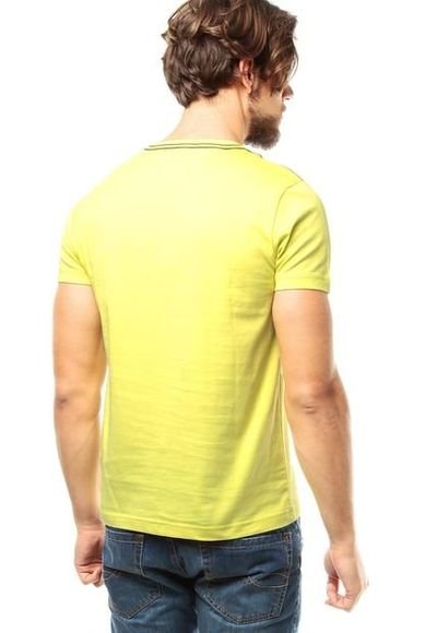 Camiseta amarilla on sale tommy hilfiger
