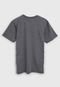 Camiseta Hurley Infantil Estampada Cinza - Marca Hurley