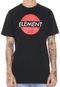 Camiseta Element Skate Co Preta - Marca Element