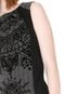 Vestido Desigual Curto Corina Preto - Marca Desigual