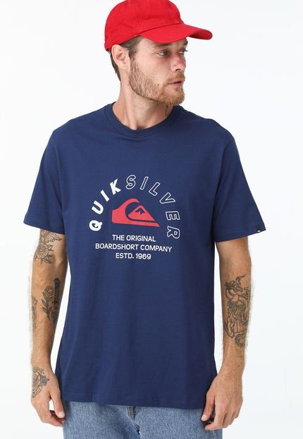 Camiseta Quiksilver Reta Signals Azul - Marca Quiksilver