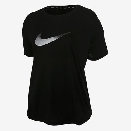 Plus Size - Camiseta Nike One Swoosh Feminina - Marca Nike