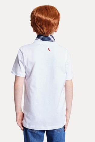 Camiseta Estampada Cordel Reserva Mini Branco
