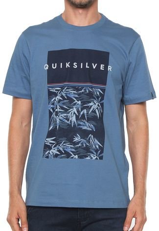 Camiseta Quiksilver Zen Division Azul