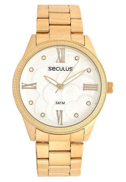 Relógio Seculus 28459LPSGDS1 Dourado - Marca Seculus