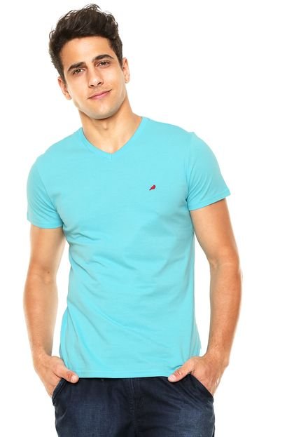 Camiseta Enfim Slim Azul - Marca Enfim