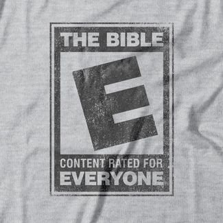 Camiseta The Bible Content - Mescla Cinza