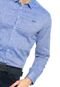 Camisa Colcci Slim Xadrez Azul - Marca Colcci