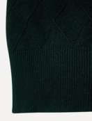 Suéter Aramis Masculino Tricot Crewneck Jacquard Verde Escuro - Marca Aramis