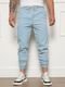  Calça Jogger Jeans Delave Masculina Azul Claro - Marca CKF Wear