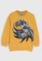 Camiseta Infantil Kamylus Batman Amarela - Marca Kamylus