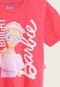 Blusa Infantil Fakini Barbie Rosa - Marca Fakini