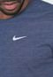 Camiseta Nike Df Run Dvn Brn Azul - Marca Nike