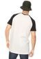 Camiseta Starter Raglan Off-white/Preta - Marca S Starter