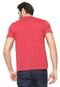 Camiseta Aleatory Estampada Vermelha - Marca Aleatory