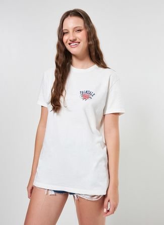 Camiseta Super Oversized Estampa Nas Costas