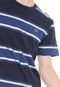 Camiseta Listrada Lacoste Azul - Marca Lacoste
