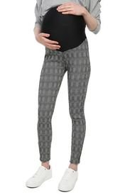 Pantalón Maternidad Estampado Cuadros Gr Confort Mom´s Closet