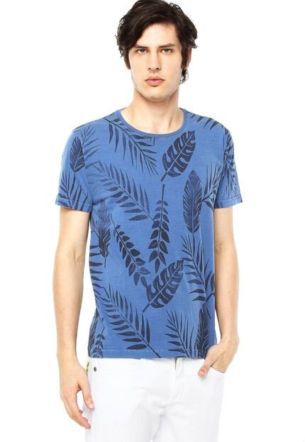 Camiseta Lemon Grove Folhagem Azul - Marca Lemon Grove