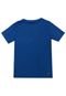 Camiseta Nike Menino Escrita Azul - Marca Nike