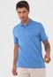 Camisa Polo Calvin Klein Reta Listrada Azul - Marca Calvin Klein
