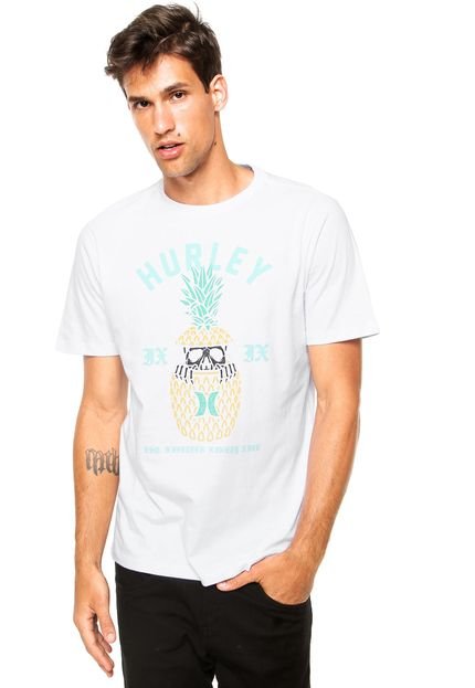 Camiseta Manga Curta Hurley Pina Branca - Marca Hurley