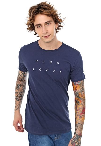 Camiseta Hang Loose Tidy Azul-marinho - Marca Hang Loose