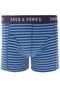 Cueca Jack & Jones Boxer Listrada Azul - Marca Jack & Jones
