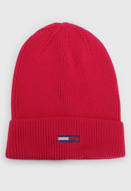 Gorro Tommy Hilfiger Logo Bordado Pink - Marca Tommy Hilfiger