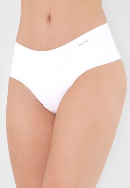 Calcinha Calvin Klein Underwear Biquíni Lisa Branca - Marca Calvin Klein Underwear