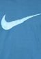 Camiseta Nike Sportswear Hangtag Swoosh Azul - Marca Nike Sportswear