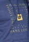 Blusa de Moletom Flanelada Fechada Hang Loose Canguru Logo Azul-Marinho - Marca Hang Loose