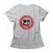 Camiseta Feminina Best Friend - Mescla Cinza - Marca Studio Geek 