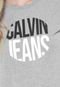 Blusa Calvin Klein Jeans Circulo Cinza - Marca Calvin Klein Jeans