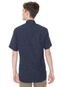 Camisa Lacoste Slim Estampada Azul-marinho/Branca - Marca Lacoste