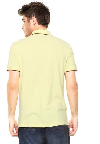 Camisa Polo Forum Slim Amarela