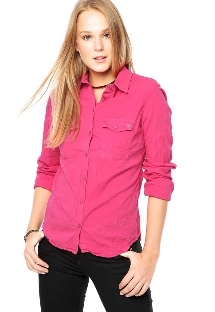Camisa Carmim Color Rosa - Marca Carmim