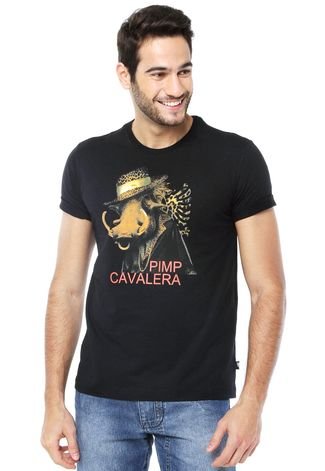 Camiseta Cavalera Basic Preta