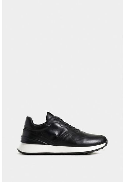 Tenis Cooper 3 De Cuero Para Hombre Spoiler En Contraste Tenis
