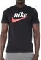Camiseta Nike Sportswear Nsw Ss Tee Herita Preta - Marca Nike Sportswear