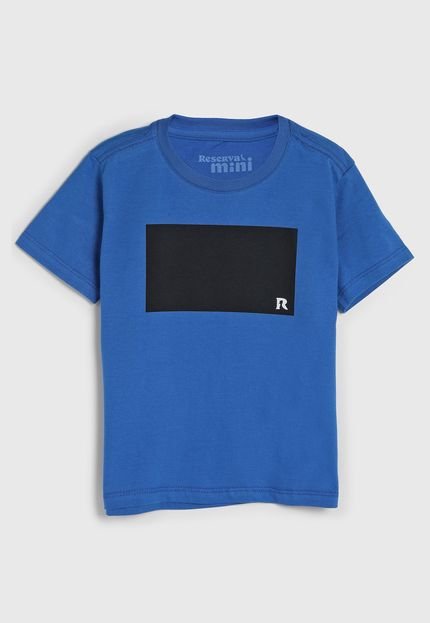 Camiseta Reserva Mini Infantil Tag Azul - Marca Reserva Mini