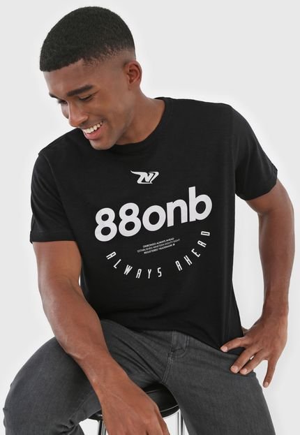 Camiseta Onbongo Lettering Preta - Marca Onbongo