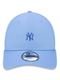 Boné New Era 9forty Snapback New York Yankees Azul Claro - Marca New Era