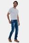 Calça Jeans Premium Masculina Tradicional Versatti Buenos Aires Azul - Marca Versatti